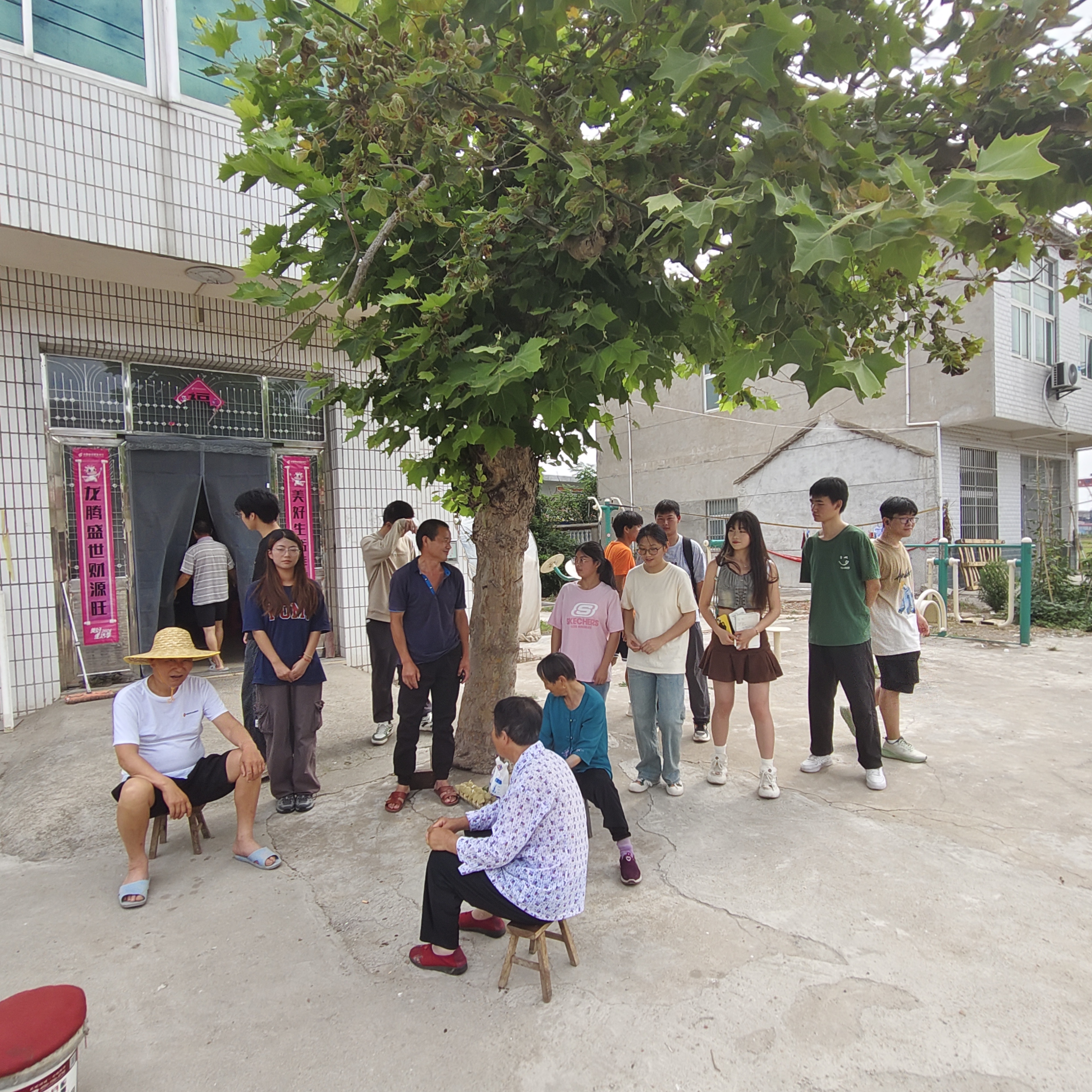 <strong>暑期“三下乡”社会实践（一）：beat365英国官方网站“姥下河社会实践团队”三下乡活动圆满结束</strong>